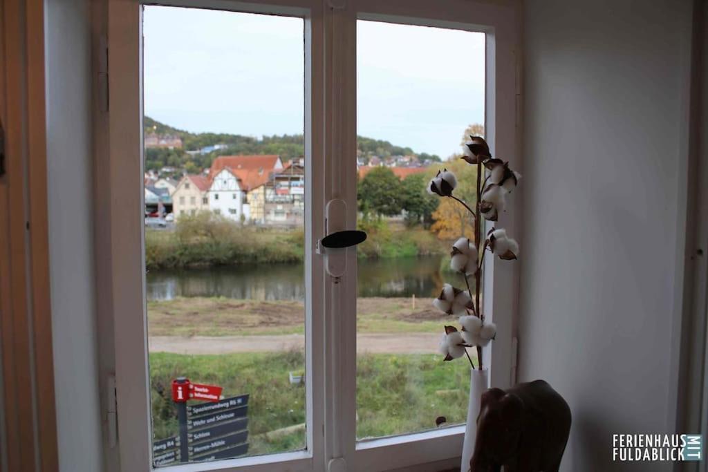 Ferienhaus Fuldablick Rotenburg an der Fulda Exteriér fotografie